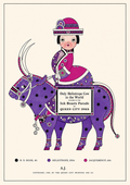 The 1905 Ink Beasts Parade: Antique Gallery Wall Collection (A3 Format)