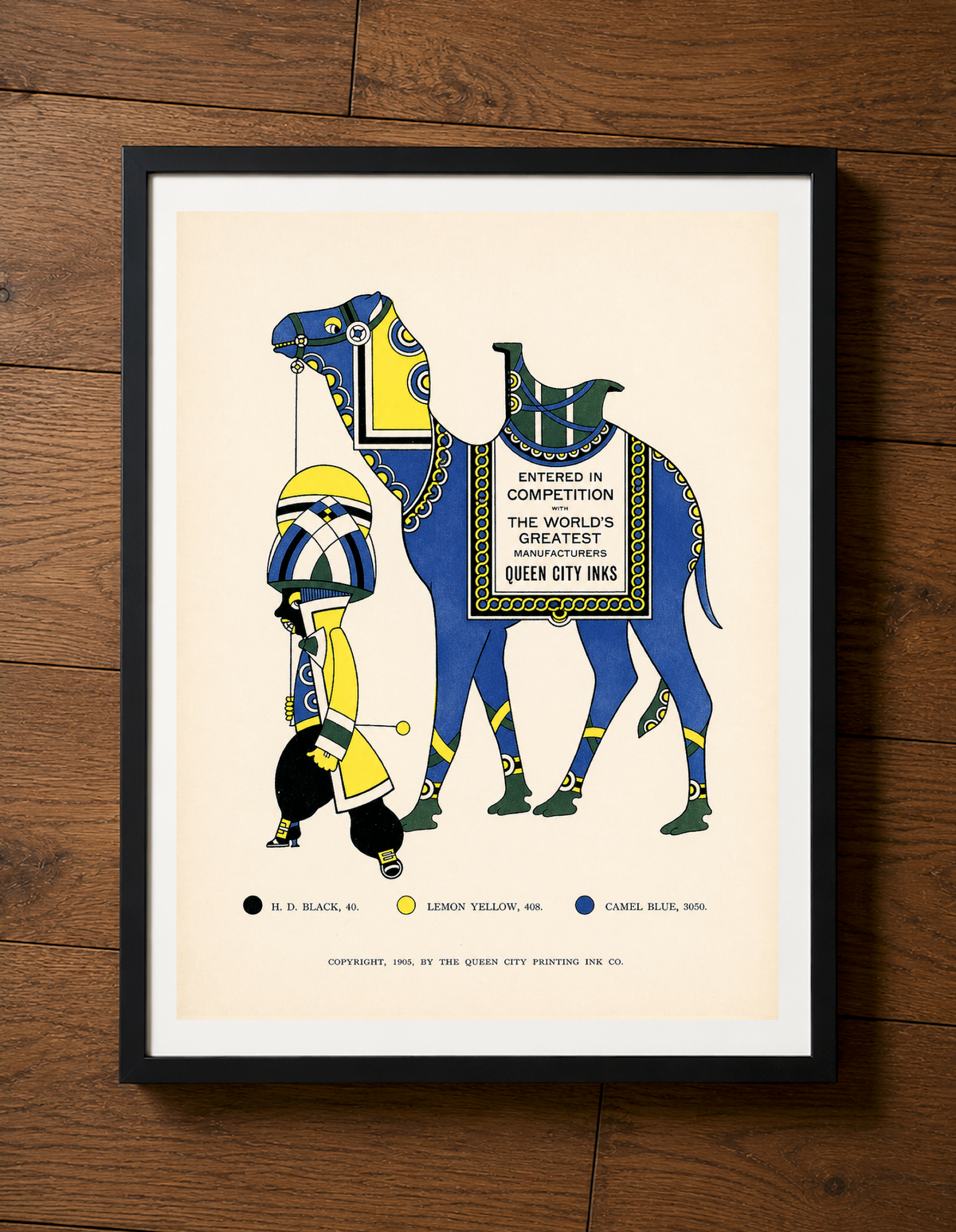 The 1905 Ink Beasts Parade: Antique Gallery Wall Collection (A3 Format)