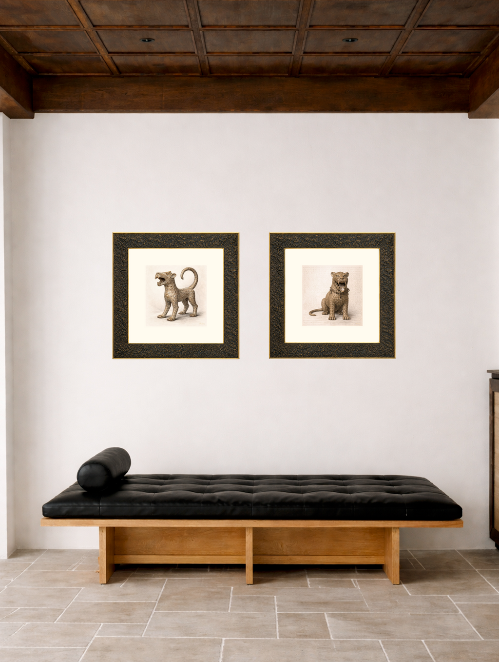 LEOPARD V – "The Golden Court Jester" Limited Edition Fine Art Giclée Print
