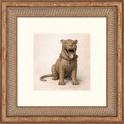 LEOPARD V – "The Golden Court Jester" Limited Edition Fine Art Giclée Print